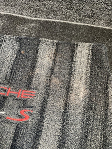 2001 Porsche Boxster S Interior Carpet Floor Mat Set W/ Red Stitching OEM