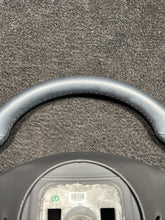 100527900D 2016 Tesla Model S Steering Driver Wheel Black Leather OEM 100527900D