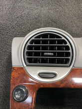 15115679 2003-2008 GMC Envoy Dash Radio Trim Bezel Cover Air Vent Wood Grain OEM