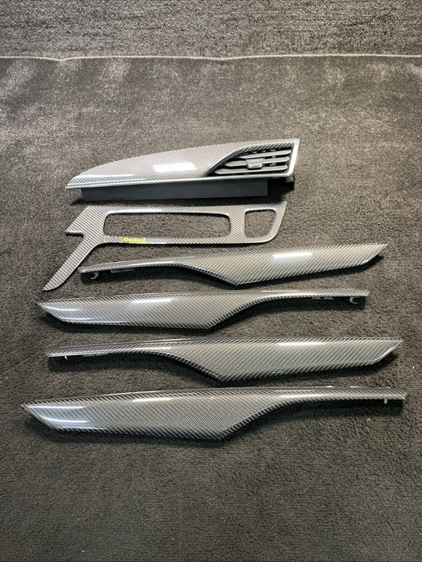 2025 Cadillac CT5-V Interior Door Dash Console Carbon Fiber Trim Cover Set OEM