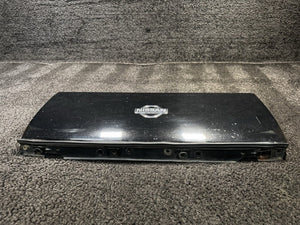 1991-1996 Nissan 300ZX Front Bumper Nose Trim Panel Emblem OEM Black