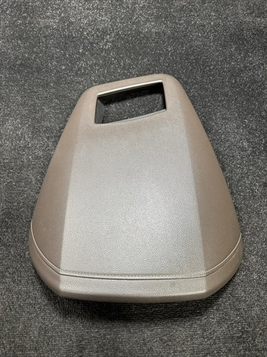 2016 GMC Yukon Denali Dash Speedometer Cluster Cover Trim Brown Leather OEM