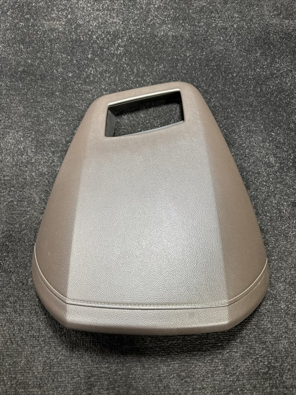 2016 GMC Yukon Denali Dash Speedometer Cluster Cover Trim Brown Leather OEM