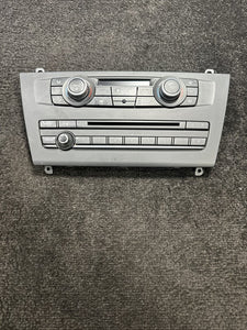 9252738 2011 BMW X3 AC Heater Climate Control & Radio Control Panel OEM 9252738