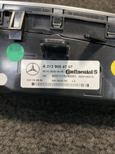 A2139054707 2018 Mercedes E63s AMG HVAC Climate Control Panel OEM A2139054707