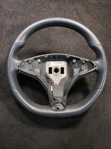 1036774-00-D 2012-2020 Tesla Model X/S Driver Steering Wheel Black Assembly OEM 1036774-00-D