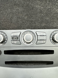 6946982-01 2004 BMW 530i HVAC Control Panel W/ Black Trim OEM 6946982-01