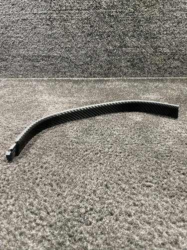 4S1857237A 2017 Audi R8 4S Matte Carbon Fiber Dashboard Trim OEM 4S1857237A