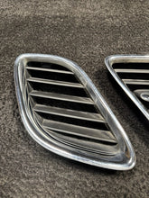 2002-2005 Saab 9-5 Front Bumper Grille Set of 3 OEM