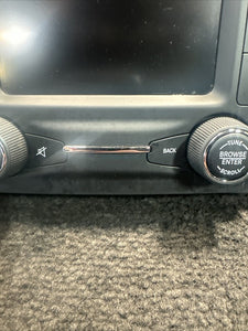 07356372860 2008 Jeep Renegade Radio Display Screen Head Unit OEM 07356372860