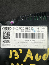 8K0920982D 2013 Audi A4 Speedometer Cluster Gauge OEM 8K0920982D 92k