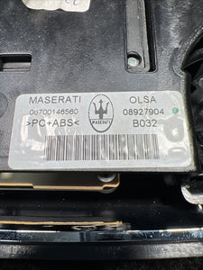 06700146560 14 Maserati Quattrobporte Overhead Alcantara Dome Light Console OEM 06700146560