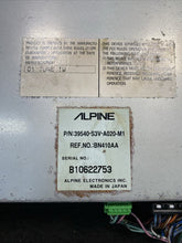 39540-S3V-A020-M1 2001-2002 Acura MDX DVD Navigation System Player OEM 39540-S3V-A020-M1