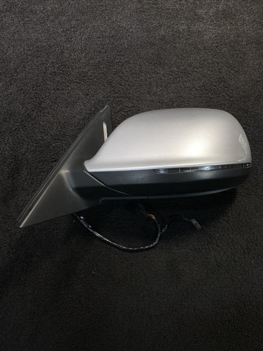 8R1857409L01C 2009-2015 Audi Q5 Left Driver Door Side View Mirror Blind Spot OEM 8R1857409L01C