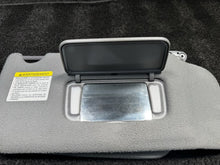 1997-2004 Nissan Pathfinder Dual Sun Visor Set Cloth Gray OEM