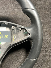 100527900D 2013-2020 Tesla Model S Steering Driver Wheel Black Leather OEM 100527900D