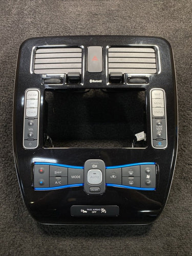 275003NH0C 2013-2017 Nissan Leaf Center Dash Radio Trim Air Vent Climate Control OEM
