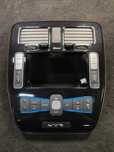 275003NH0C 2013-2017 Nissan Leaf Center Dash Radio Trim Air Vent Climate Control OEM