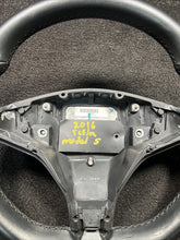 2016 Tesla Model S Steering Driver Wheel Black Leather OEM