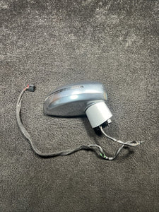 2009 Audi TTS Right Side Power Door Mirror OEM Aluminum