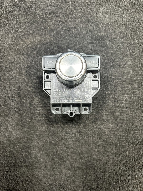 A2048700179 12 Mercedes C250 Console Head Unit Controller Knob Multi Switch OEM A2048700179