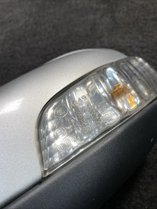 31297580 2007-2011 Volvo S80 V70 Left Driver Door Side View Mirror Silver OEM 31297580