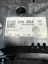 5G1920856A 2016 Volkswagen GTI Speedometer Cluster Gauge OEM 5G1920856A