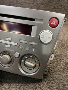 86201AG69B 07-09 Subaru Outback Legacy Stereo Radio W/ Climate Control Panel OEM 86201AG69B