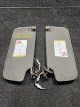 2020 GMC Sierra 2500 Front Left & Right Sun Visors Set OEM Walnut Brown