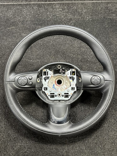 3368R561 2012 Mini Cooper Steering Driver Wheel Black Leather W/ Controls OEM 3368R561