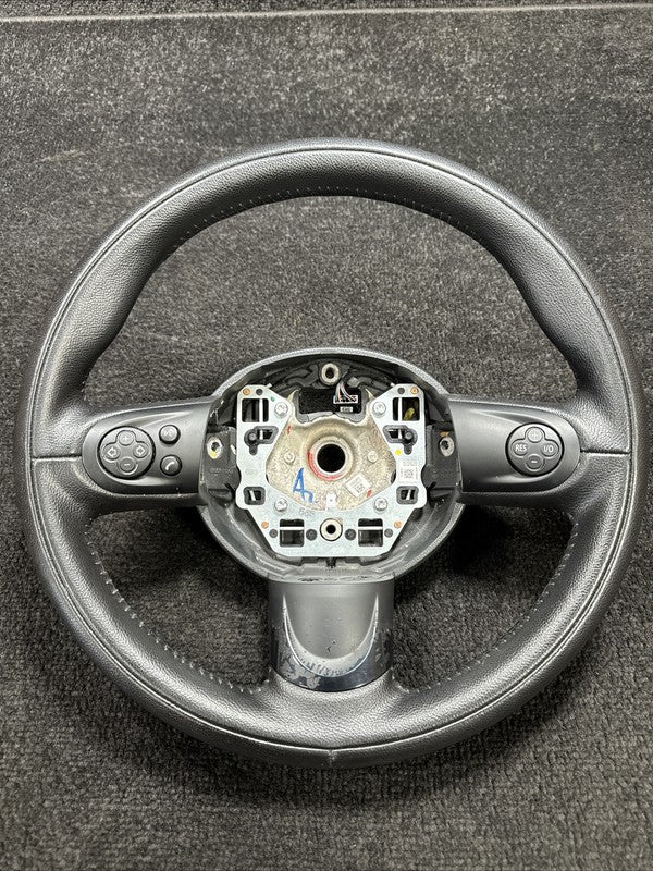 3368R561 2012 Mini Cooper Steering Driver Wheel Black Leather W/ Controls OEM 3368R561