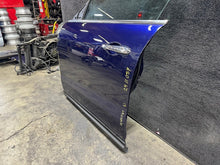 2017 Maserati Levante Front Left Driver Door Assembly Blue Emozione