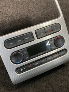 7T4318C612AH 2007 Ford Edge Radio Trim Bezel W/ Climate Control OEM 7T4318C612AH