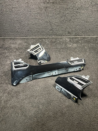 2015 Tesla Model S Front Dash Gross Black Trim Set OEM