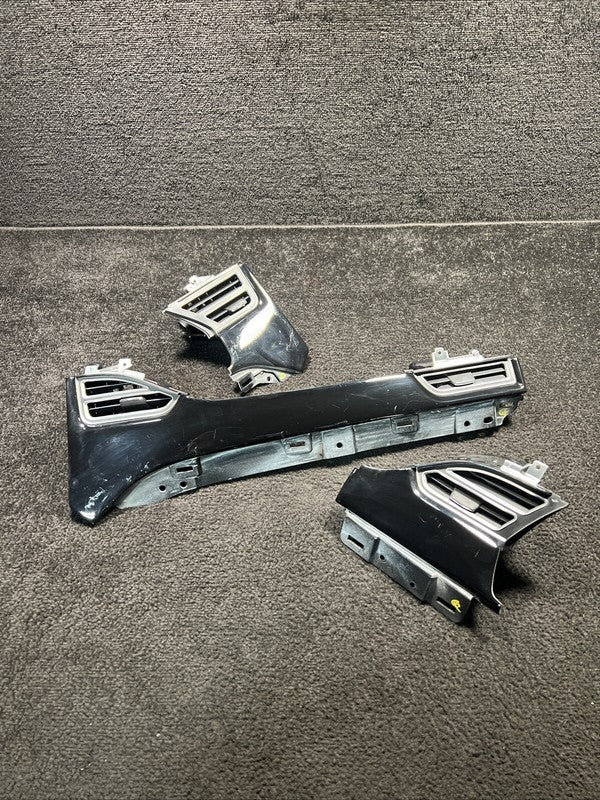 2015 Tesla Model S Front Dash Gross Black Trim Set OEM