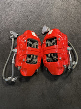 1044642-00-D 17-24 Tesla Model 3 Front Left & Right Brake Calipers Red Pair OEM 1044642-00-D