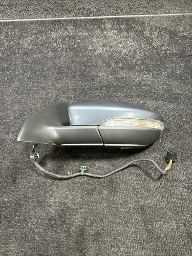 2010 Volkswagen CC Left Driver Side Power Door Mirror OEM Blue