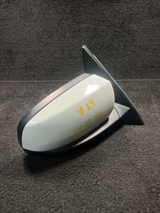 2010 Bmw X5 Right Side Power Door Mirror W/ Camera OEM White