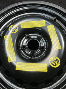 2014 Audi Q5 Emergency Spare Tire Wheel OEM 195/75-18
