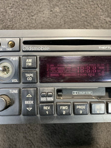 1996-2000 Oldsmobile Intrigue AM/FM CD Cassette Radio Stereo OEM 16266463