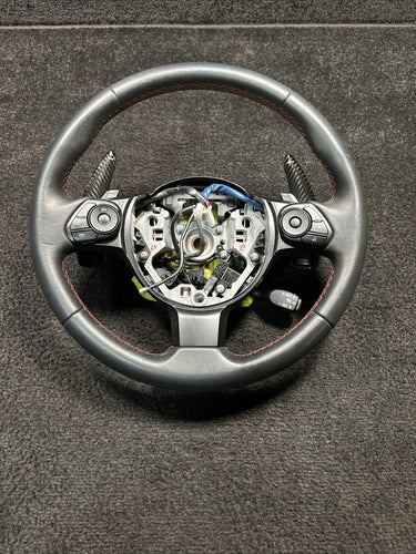 2023 Subaru BRZ Steering Driver Wheel W/ Paddle Shifters OEM Black