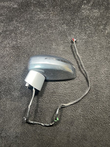 2009 Audi TTS Left Driver Power Door Mirror OEM Aluminum