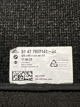 2023 BMW X1 Carpet Floor Mat Set Black OEM