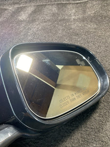 2010-2015 Jaguar XJL Right Passenger Door Mirror W/ Blind Spot OEM Green