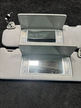 1998 Jaguar XJR Sun Shade Visors W/ Mirror OEM Gray