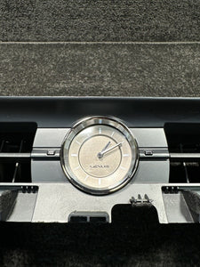 2014 Lexus ES300H Center Dash Air Vents With Clock & Trim OEM