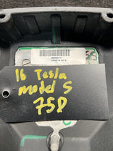 100527900D 2016 Tesla Model S Steering Driver Wheel Black Leather OEM 100527900D