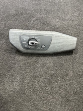 2017 Audi A4 Headlight Control Switch Trim Panel OEM Grey Wood Oak