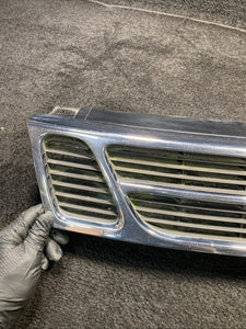 1994-1998 Saab 900 Turbo Front Bumper Grille Grill Chrome OEM
