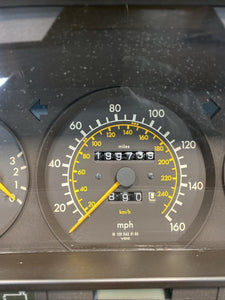 1265423160 1990 Mercedes E300 Speedometer Cluster Gauge OEM 1265423160